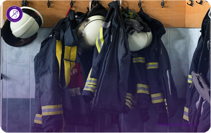 طراحی لباسکار آتش نشانی