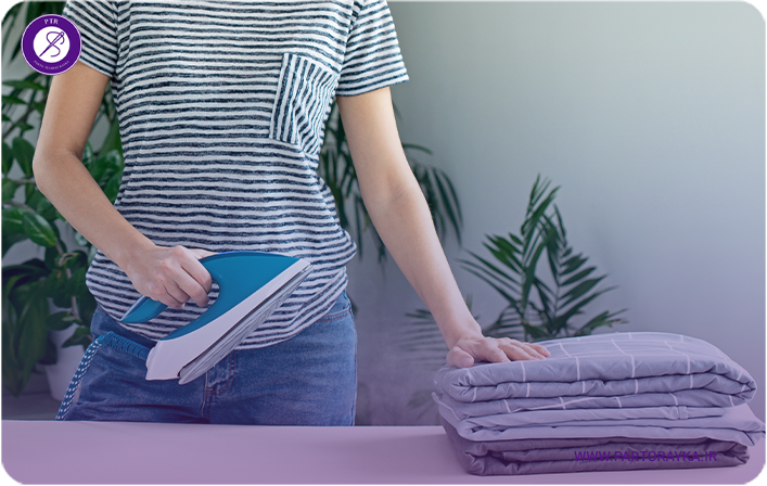 خشک کردن و اتوکشی صحیح