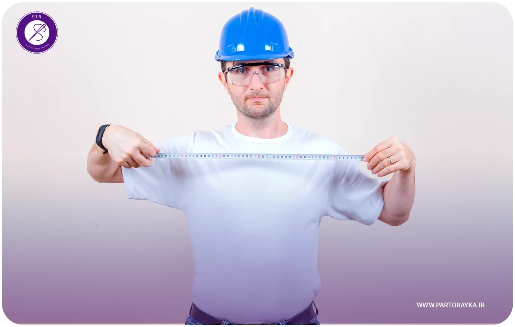 اندازه و سایز لباس کار دو تکه