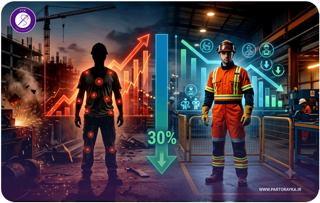 How can quality workwear reduce occupational accident rates by 30