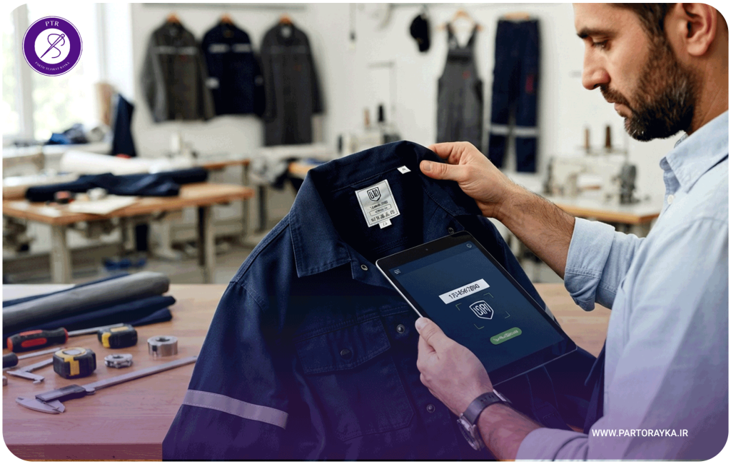 Guide to Identifying the Authenticity of Work Clothes with ISIRI Standard Check the 10 Digit Code