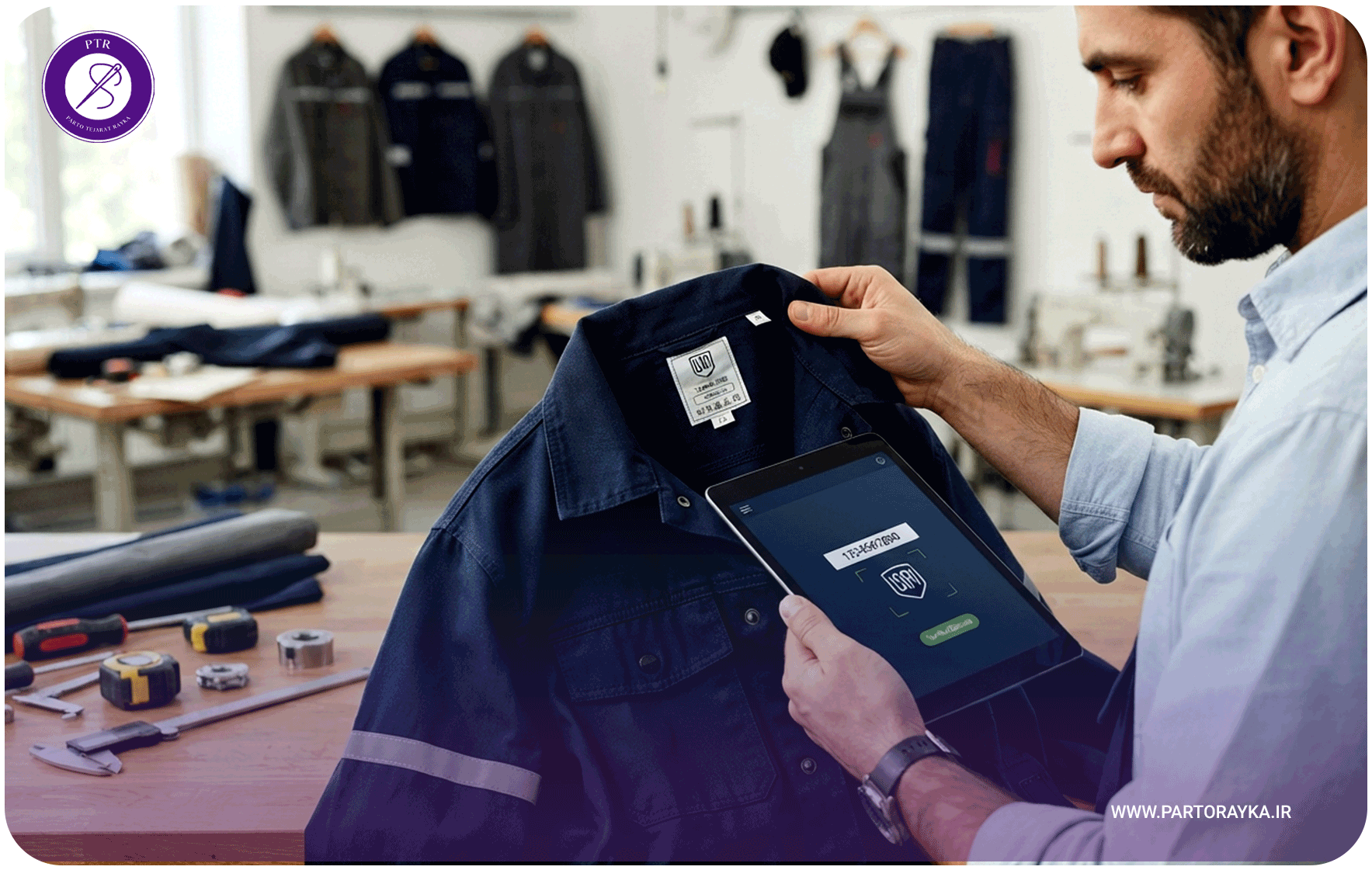 Guide to Identifying the Authenticity of Work Clothes with ISIRI Standard Check the 10 Digit Code